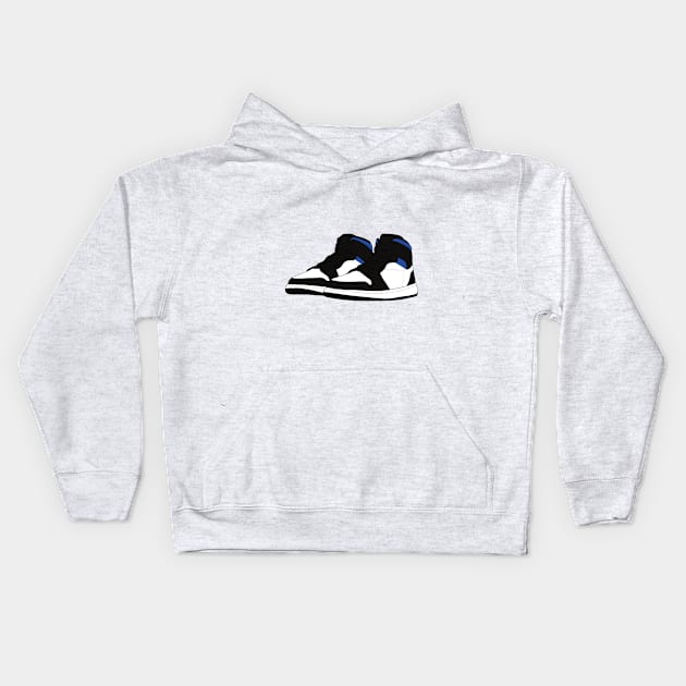 Sneakers 17 Kids Hoodie by morgananjos